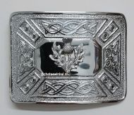 Buckle, Thistle, Celtic knot