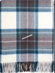 Plaid, Stewart Blue Dress Tartan Lambswool